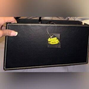 Black Men's Storage leather box